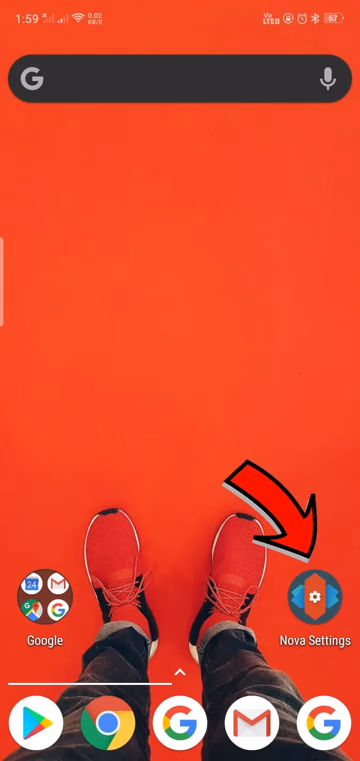 Hide Apps using Nova Launcher