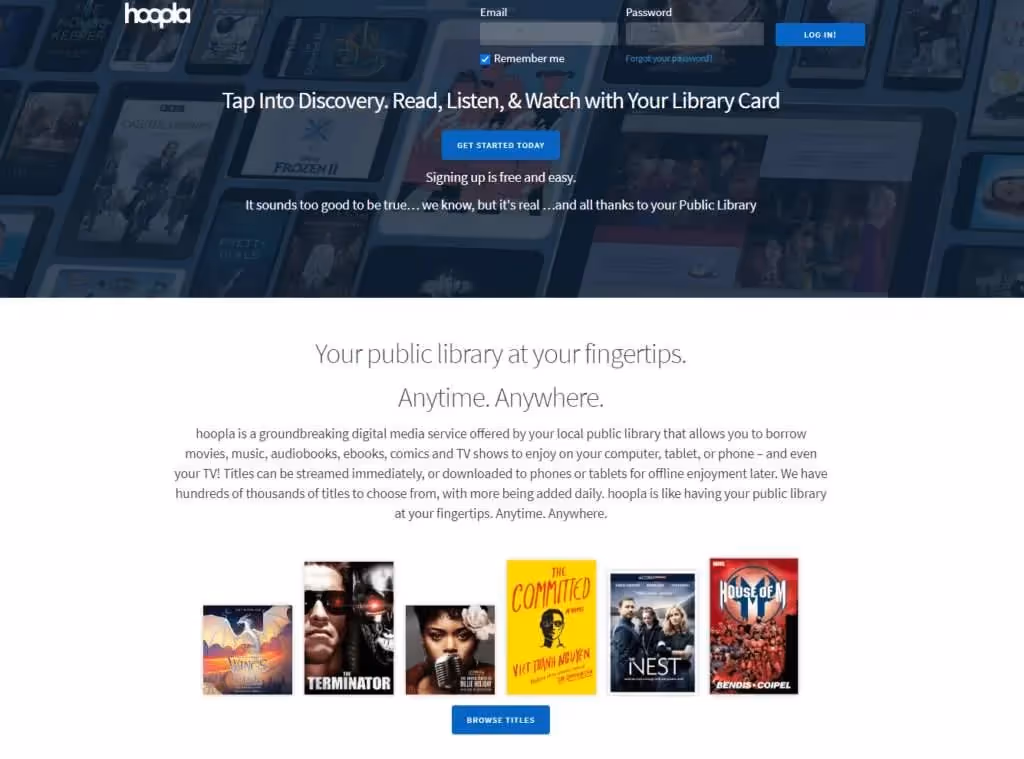 Hoopla Watch Free Webseries Online