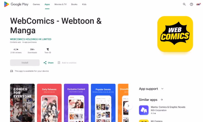 Best Manga Reader Apps