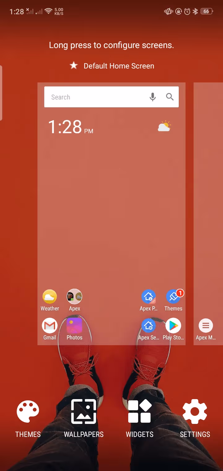 Hide Apps using Apex Launcher