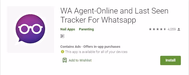 WA Agent App Download (Whatsapp Hidden Last Seen)