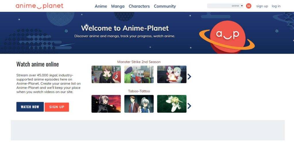 Anime Planet(Best anime series online)