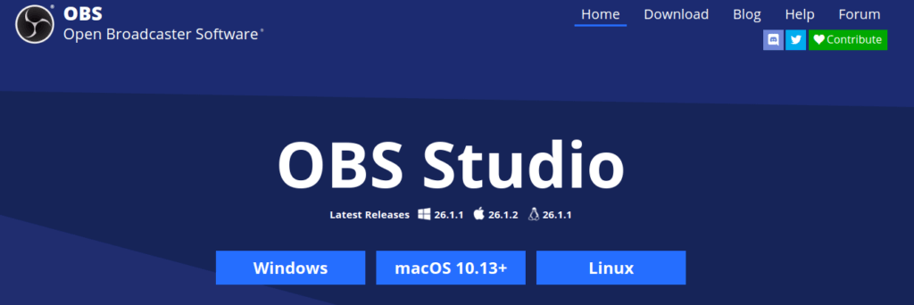 OBS Studio(Free PC Software for Gamers)